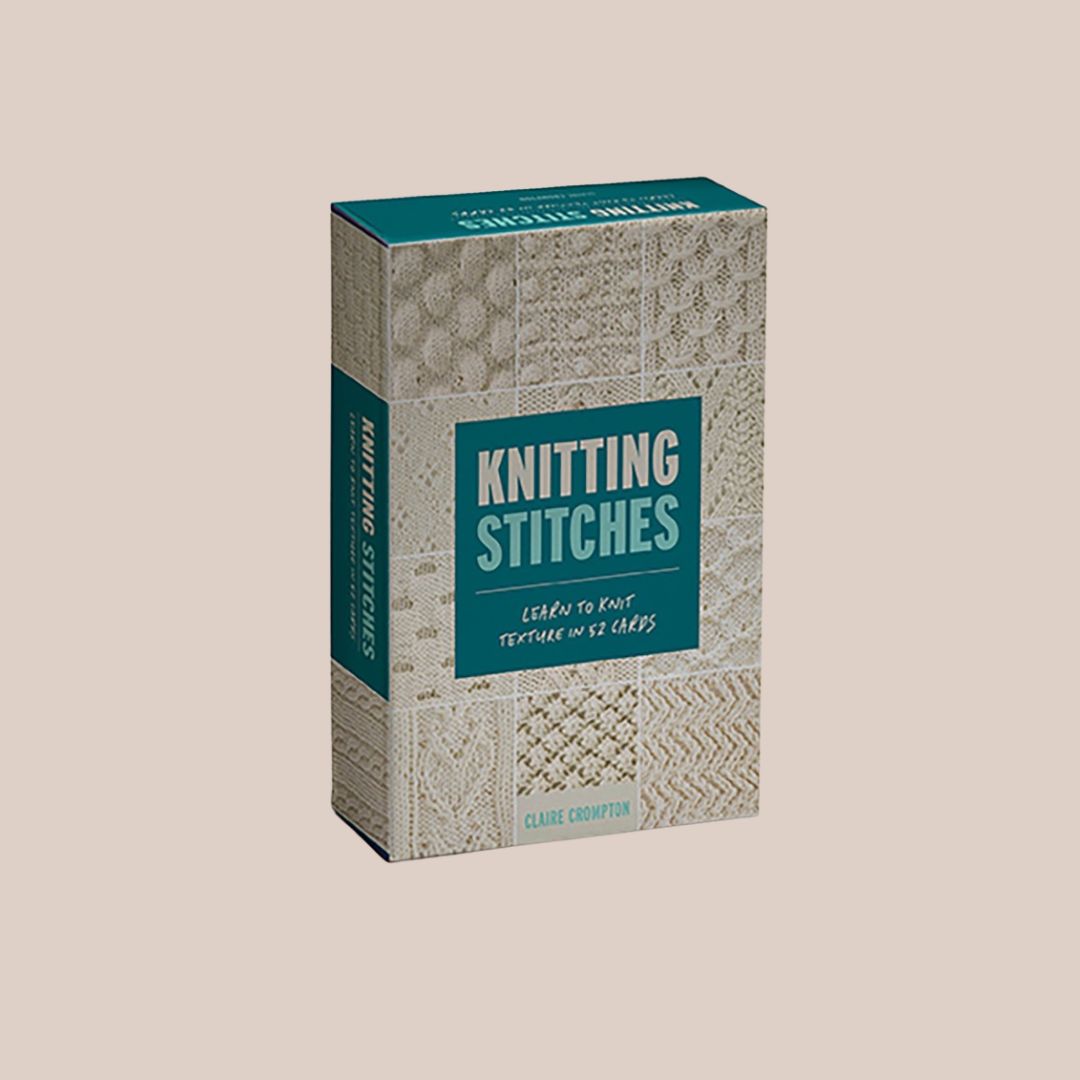Knitting Stitches Card Deck
