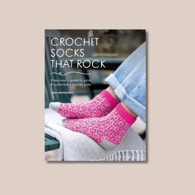The cover of Crochet Socks That Rock by Anna Nikipirowicz
