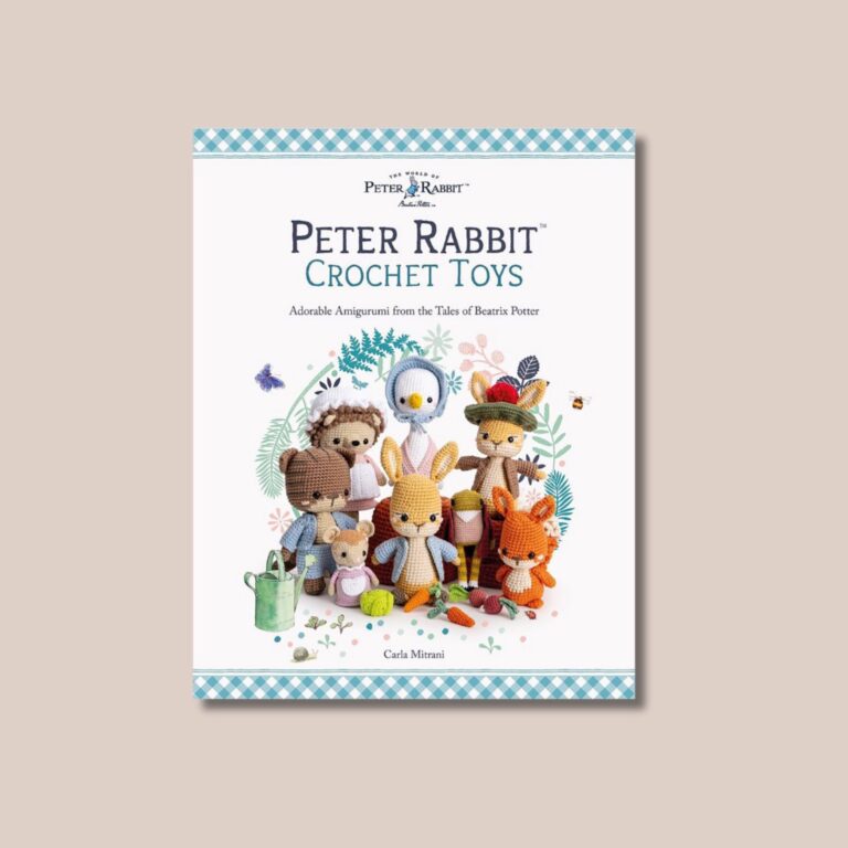 The cover of Peter Rabbit Crochet Toys